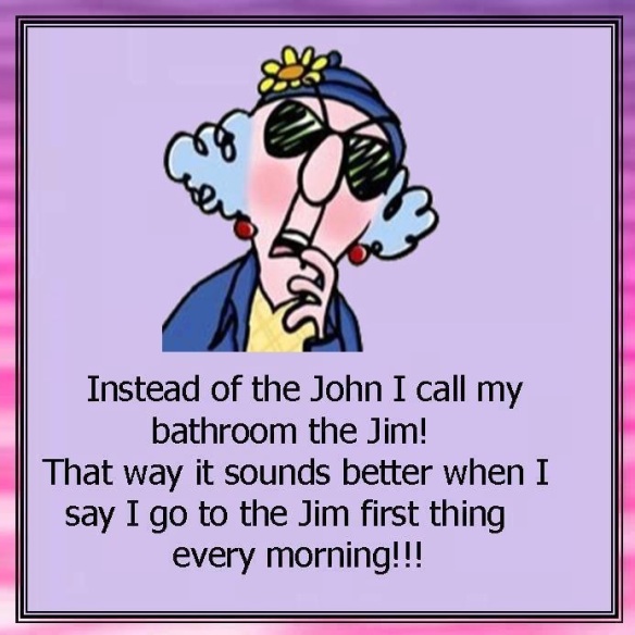 Maxine goes to the Jim